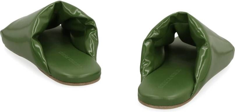 Bottega Veneta Leren Kussen Sandalen
