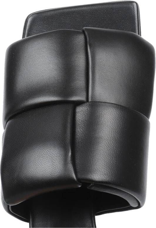 Bottega Veneta Leren Patch Muiltjes met reliëf detail