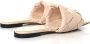 Bottega Veneta Beige Intrecciato Leren Muiltjes Beige Dames - Thumbnail 2