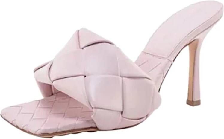 Bottega Veneta Lido Sandal Muiltjes met Hak