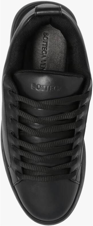 Bottega Veneta Logo-embossed sneakers Zwart Heren