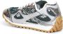 Bottega Veneta Mesh Sneakers met Metallic Inzetstukken - Thumbnail 2