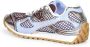 Bottega Veneta Mesh Sneakers met Metallic Leren Inzetstukken - Thumbnail 2