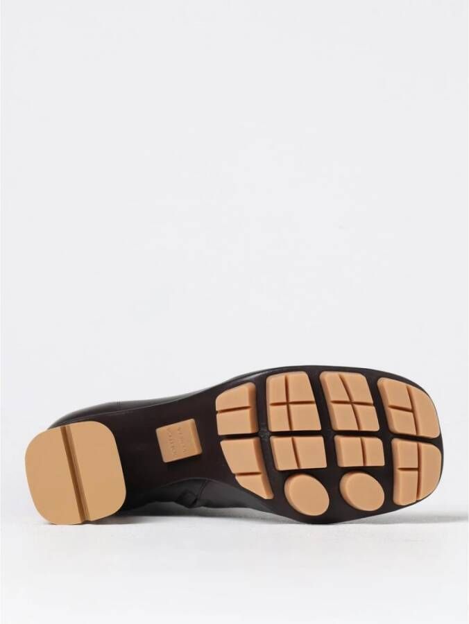 Bottega Veneta Minimalistische Leren Enkellaarzen