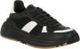Bottega Veneta Nieuwe Zwarte Speedster Leren Sneakers Zwart Heren - Thumbnail 2