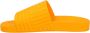 Bottega Veneta Oranje Rubberen Slippers met Ergonomische Binnenzool Orange Dames - Thumbnail 2