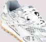 Bottega Veneta Orbit Sneakers in Zilver Wit - Thumbnail 2