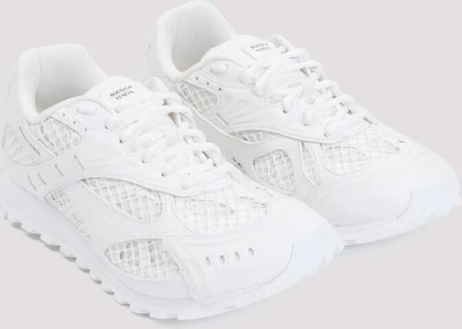 Bottega Veneta Orbit Sneakers in Zilver Wit Multicolor Dames