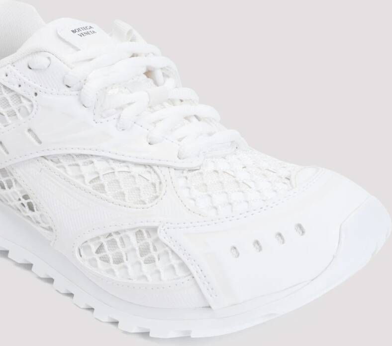 Bottega Veneta Orbit Sneakers in Zilver Wit Multicolor Dames