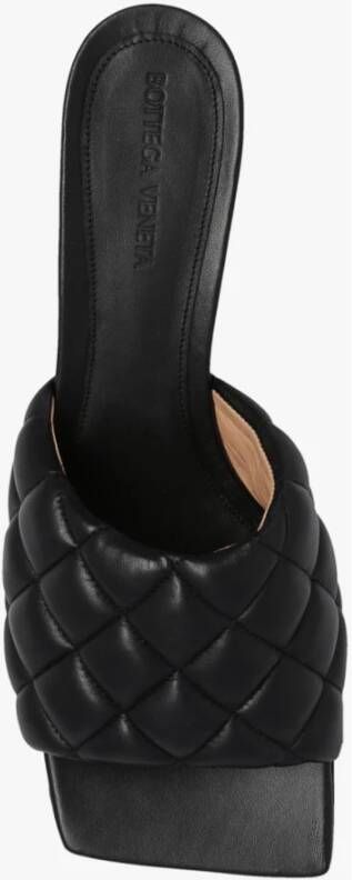 Bottega Veneta Padded heeled mules Zwart Dames