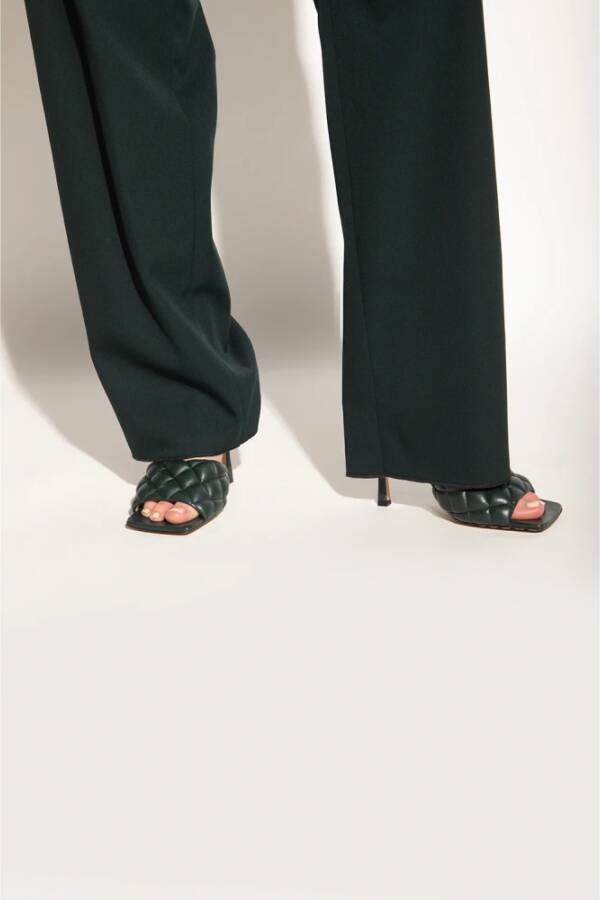 Bottega Veneta Padded mules Groen Dames
