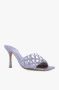 Bottega Veneta Heeled Mules Purple Dames - Thumbnail 6