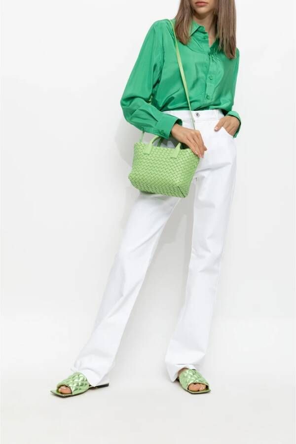 Bottega Veneta Padded slides Groen Dames