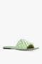 Bottega Veneta Padded slides Groen Dames - Thumbnail 4