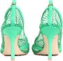 Bottega Veneta Groene Pumps met Kettingversiering Green Dames - Thumbnail 2