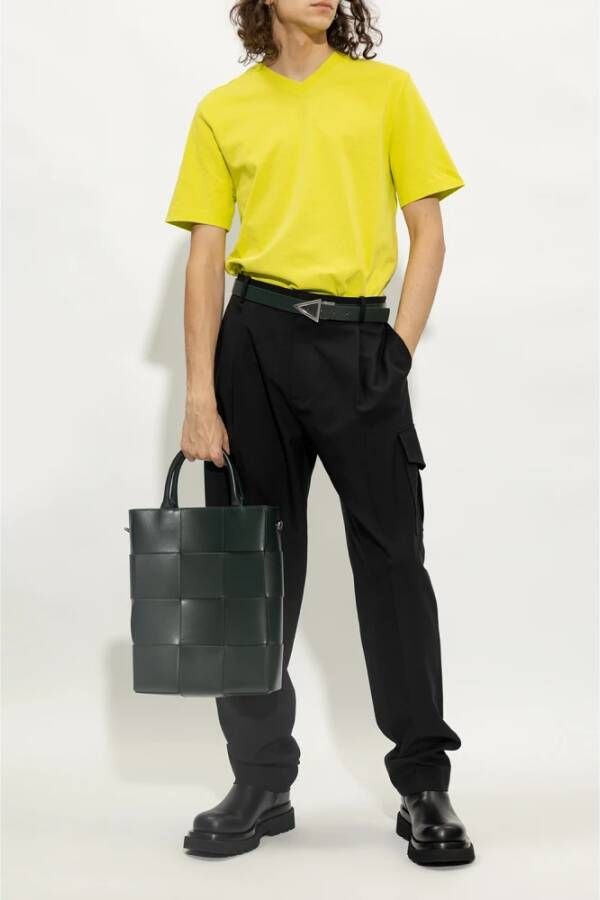 Bottega Veneta Puddle leren enkellaarzen Black Heren