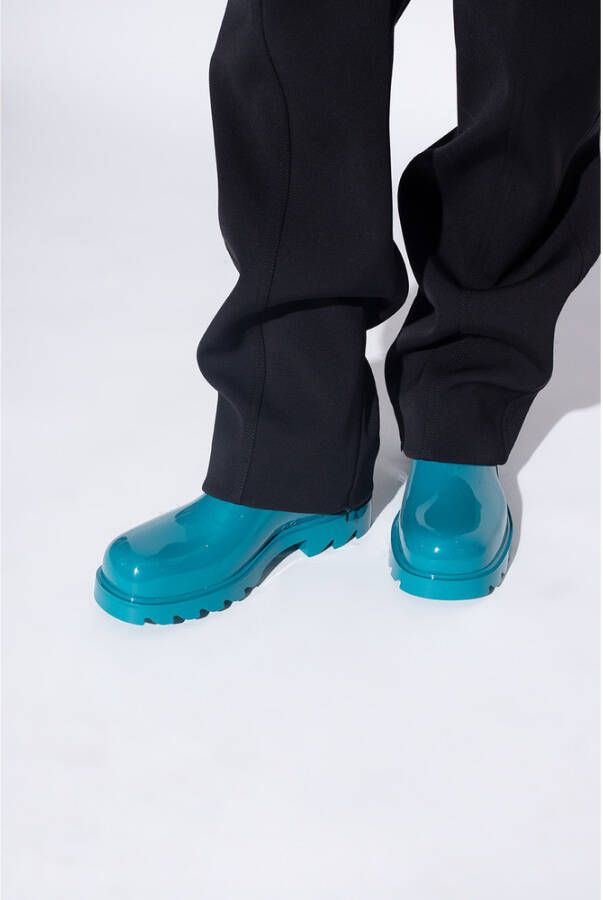 Bottega Veneta Stride rain boots Blauw Heren