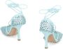 Bottega Veneta Rhinestone Hak Sandalen met Enkelbandjes - Thumbnail 2