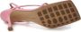 Bottega Veneta Elegante roze leren sandalen voor verfijnde stijl Pink Dames - Thumbnail 16