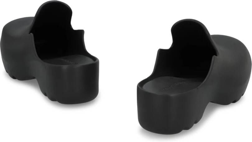 Bottega Veneta Rubber Slides Ronde Neus Schoenen