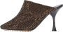 Bottega Veneta Sparkle Dot Sock mules Bruin Dames - Thumbnail 4