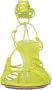 Bottega Veneta Hoge hak sandalen voor vrouwen Green Dames - Thumbnail 11