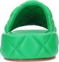 Bottega Veneta Quilted leather slides Groen Heren - Thumbnail 2