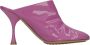 Bottega Veneta Sandalen Paars Purple Dames - Thumbnail 3