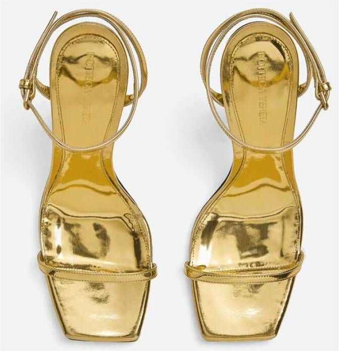 Bottega Veneta Sandals Yellow Dames
