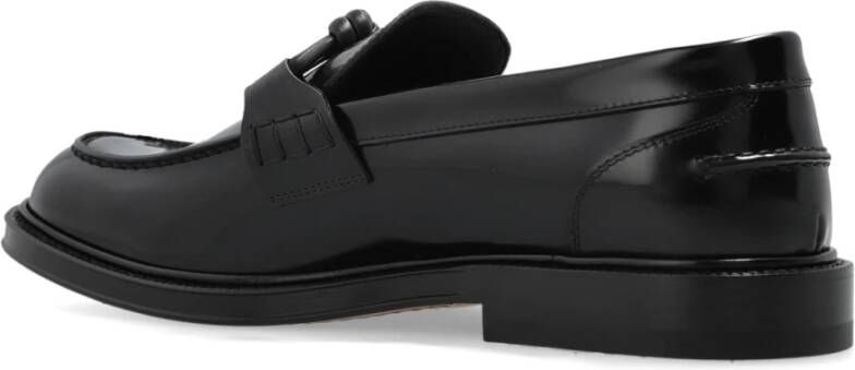 Bottega Veneta Schoenen met striktype loafers Black Heren
