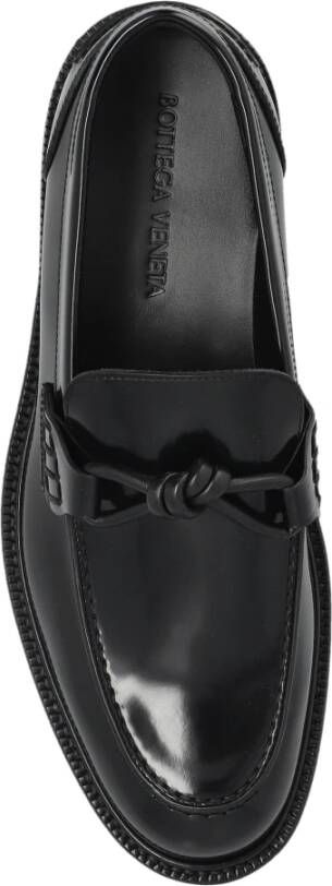 Bottega Veneta Schoenen met striktype loafers Black Heren