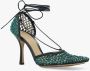 Bottega Veneta Groene Sparkle Stretch Pumps Green Dames - Thumbnail 4