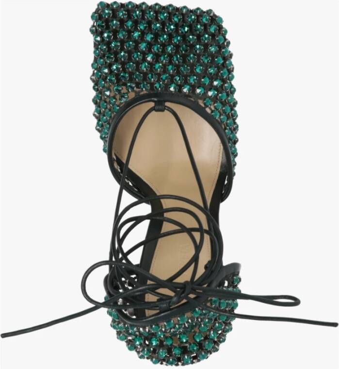 Bottega Veneta Sparkle Stretch pumps Groen Dames