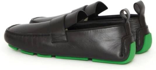 Bottega Veneta Stijlvolle Loafer Schoenen voor Mannen Black Heren