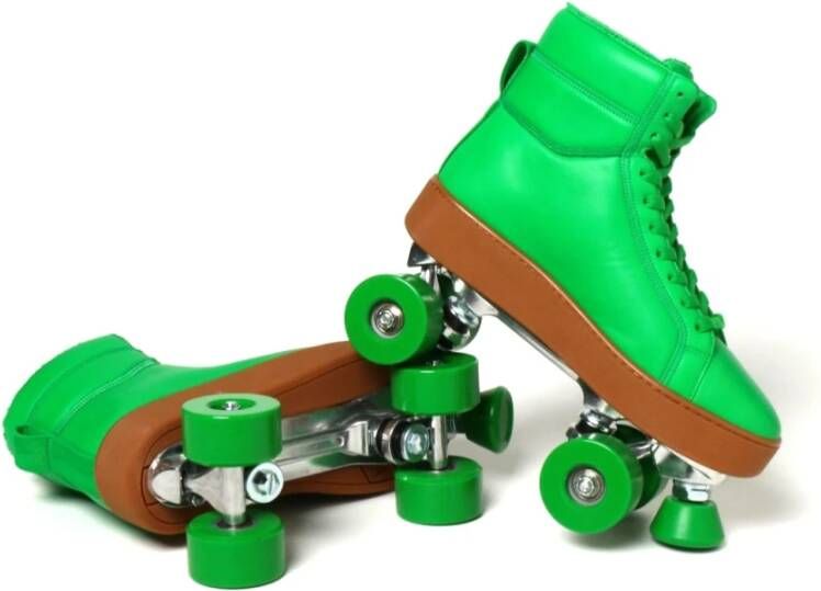 Bottega Veneta Stijlvolle Rolschaatsen voor Skateliefhebbers Green Heren