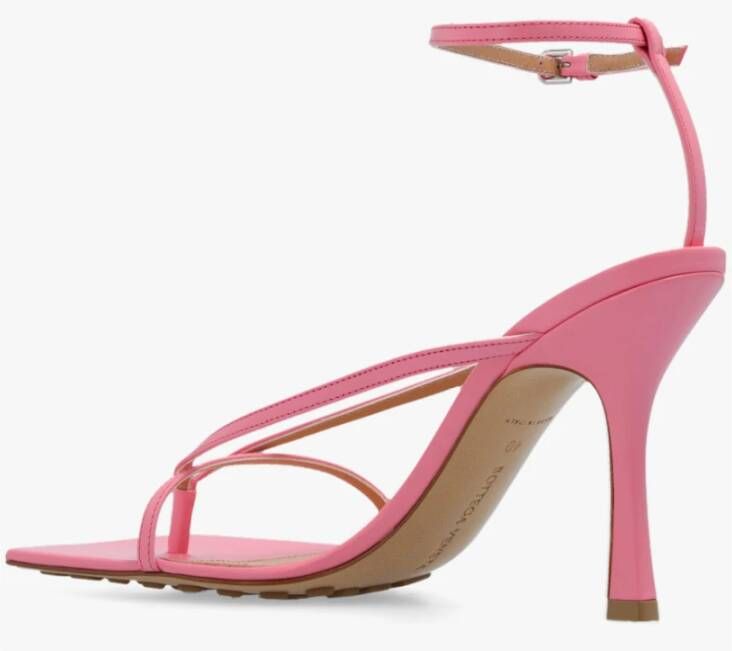 Bottega Veneta Stretch hakken sandalen Pink Dames