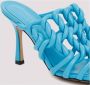 Bottega Veneta Stretch Twist Mule Blue Dames - Thumbnail 4