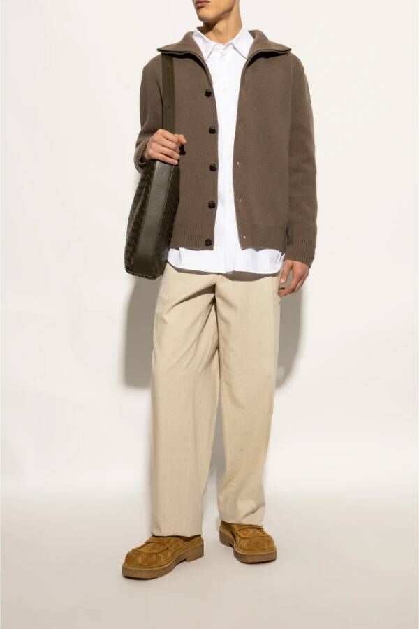 Bottega Veneta Suède schoenen type Loafers Brown Heren