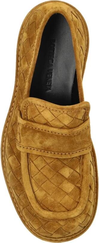 Bottega Veneta Suède schoenen type Loafers Brown Heren
