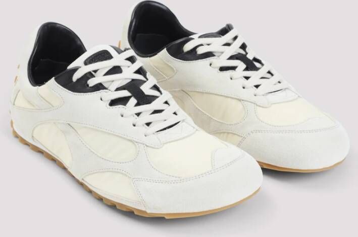 Bottega Veneta Suede Sneakers Nude & Neutrals
