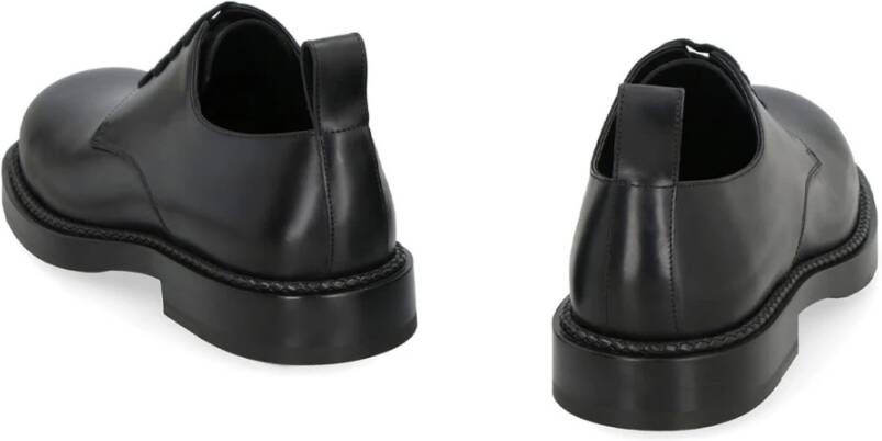 Bottega Veneta Veterschoenen van leer voor heren Black Heren