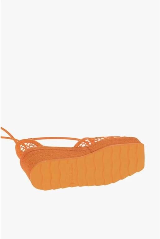 Bottega Veneta Vetersluiting Sleehak Espadrilles