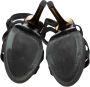 Bottega Veneta Vintage Pre-owned Canvas sandals Black Dames - Thumbnail 5