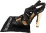 Bottega Veneta Vintage Pre-owned Canvas sandals Black Dames - Thumbnail 8