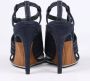 Bottega Veneta Vintage Pre-owned Canvas sandals Blue Dames - Thumbnail 2