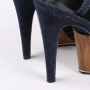 Bottega Veneta Vintage Pre-owned Canvas sandals Blue Dames - Thumbnail 5