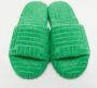 Bottega Veneta Vintage Pre-owned Fabric flats Green Dames - Thumbnail 3