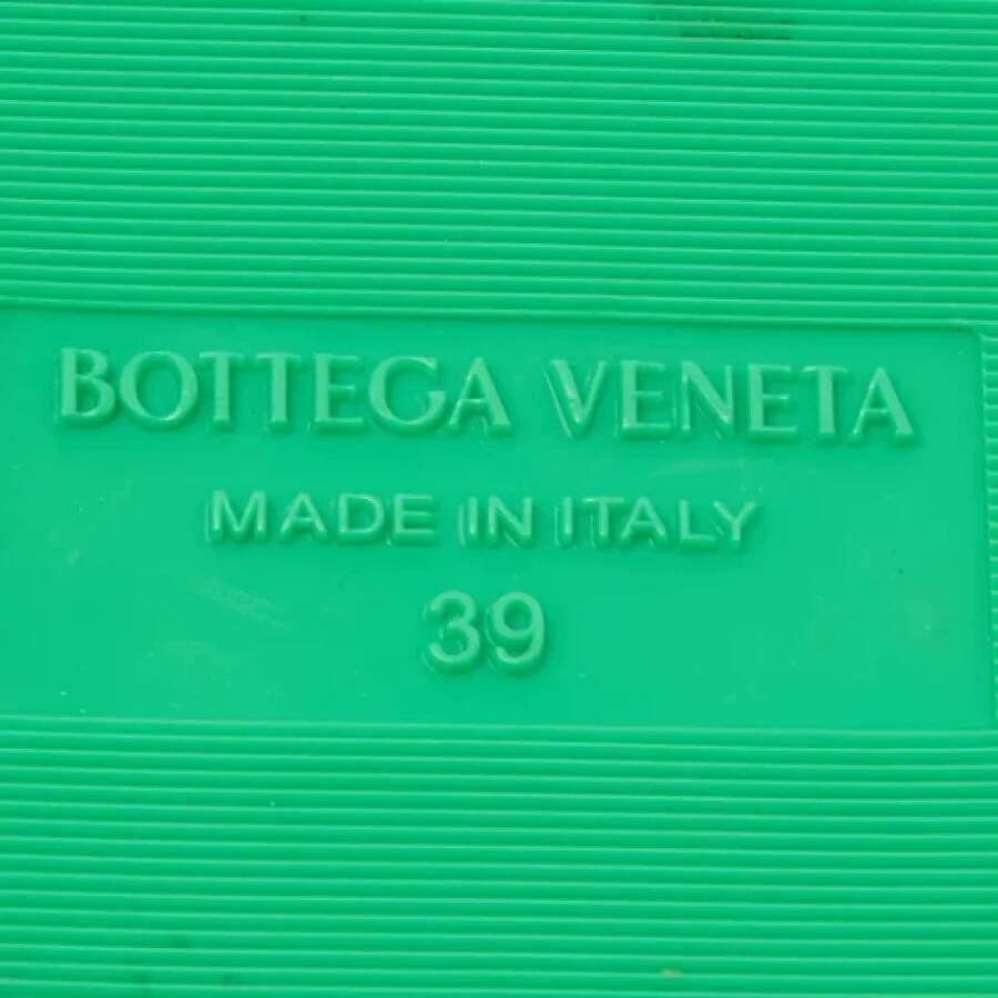 Bottega Veneta Vintage Pre-owned Fabric flats Green Dames
