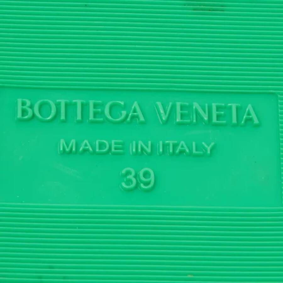 Bottega Veneta Vintage Pre-owned Fabric flats Green Dames