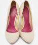 Bottega Veneta Vintage Pre-owned Fabric heels Beige Dames - Thumbnail 3